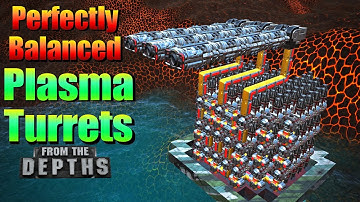 Plasma Cannon Tetris 👍 From The Depths | New 2023