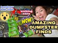 DUMPSTER DIVING JACKPOT AMAZING NIGHT AT THE DUMPSTER SCORED BRAND NEW STUFF