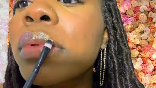 Asmr Trippy Glitter Lip Application