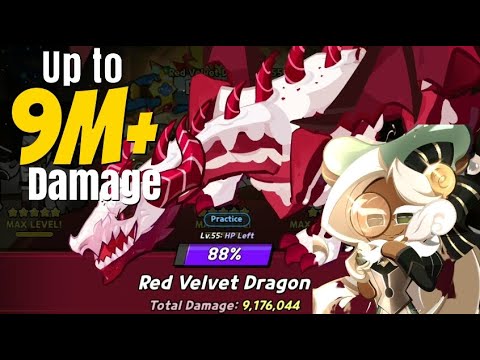 Eclair Cookie Guild Battle Test (9 Million Damage) | Cookie Run ...