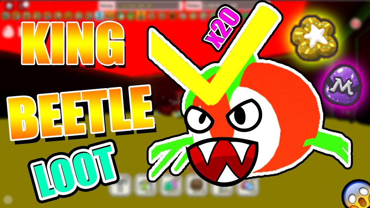 Crazy x20 King Beetle Loot | Bee Swarm Simulator - YouTube