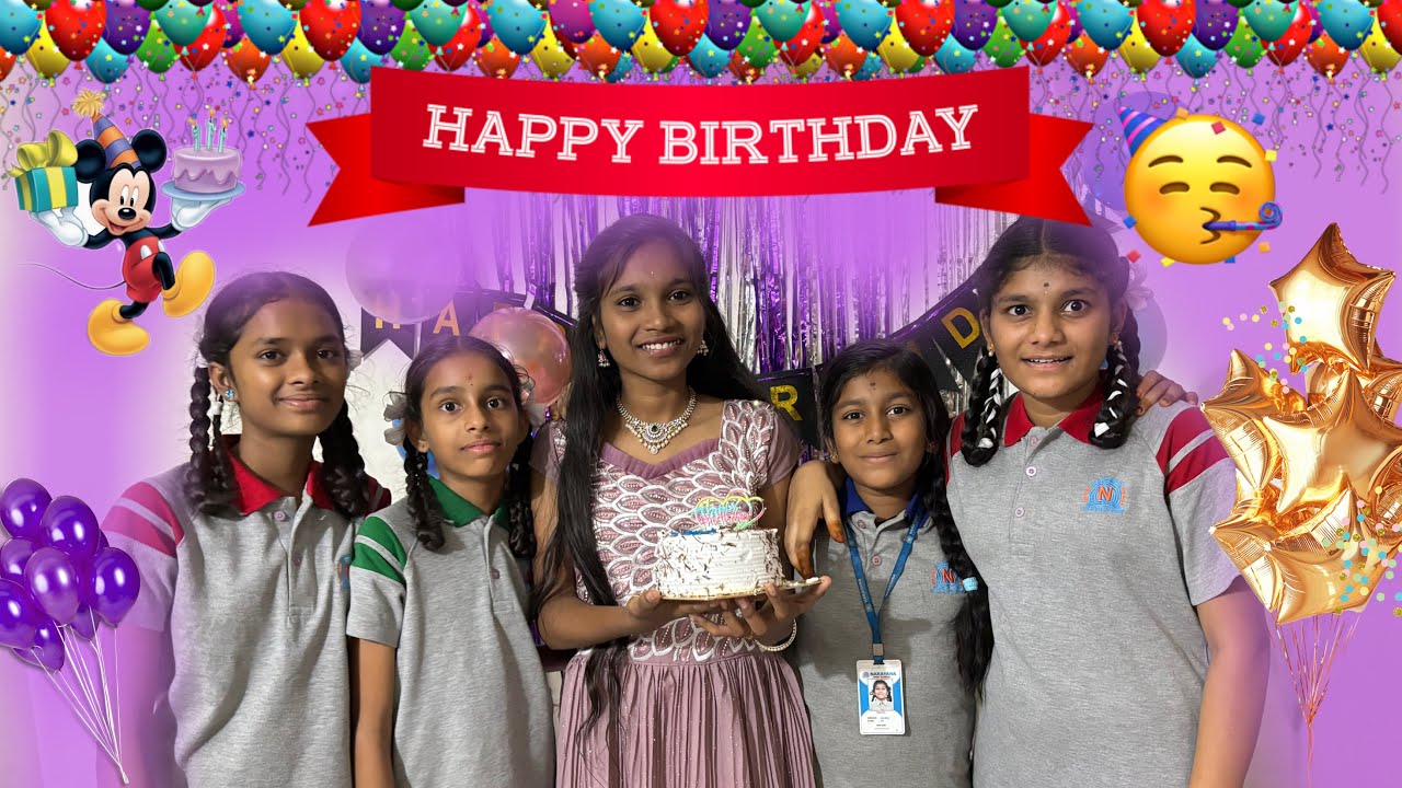 మా school friend birthday celebrate చేసినం friends || మా friends అల్లరి matram మాములుగా లేదు చూడండి