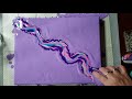 #4 - Dutch Pour / Acrylic Paint Pouring / Dutch Pour Technique / Fluid Art