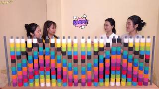 🔥 2 vs 2 Color Ball Sorting Battle | Which Team Wins 🏆🎨
