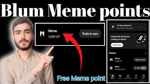 Blum airdrop criteria|Eran meme point for eligible#blum #newupdate