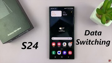 Samsung Galaxy S24/ S24 Ultra - How To Turn Data Switching ON & OFF