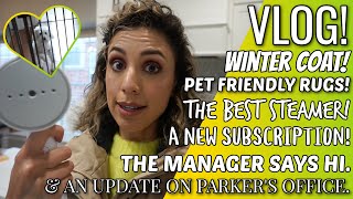 VLOG | The best steamer♨️! Pet friendly rugs🐕! And a new coat🧥! by CoffeeBreakwithDani 9,089 views 5 months ago 20 minutes