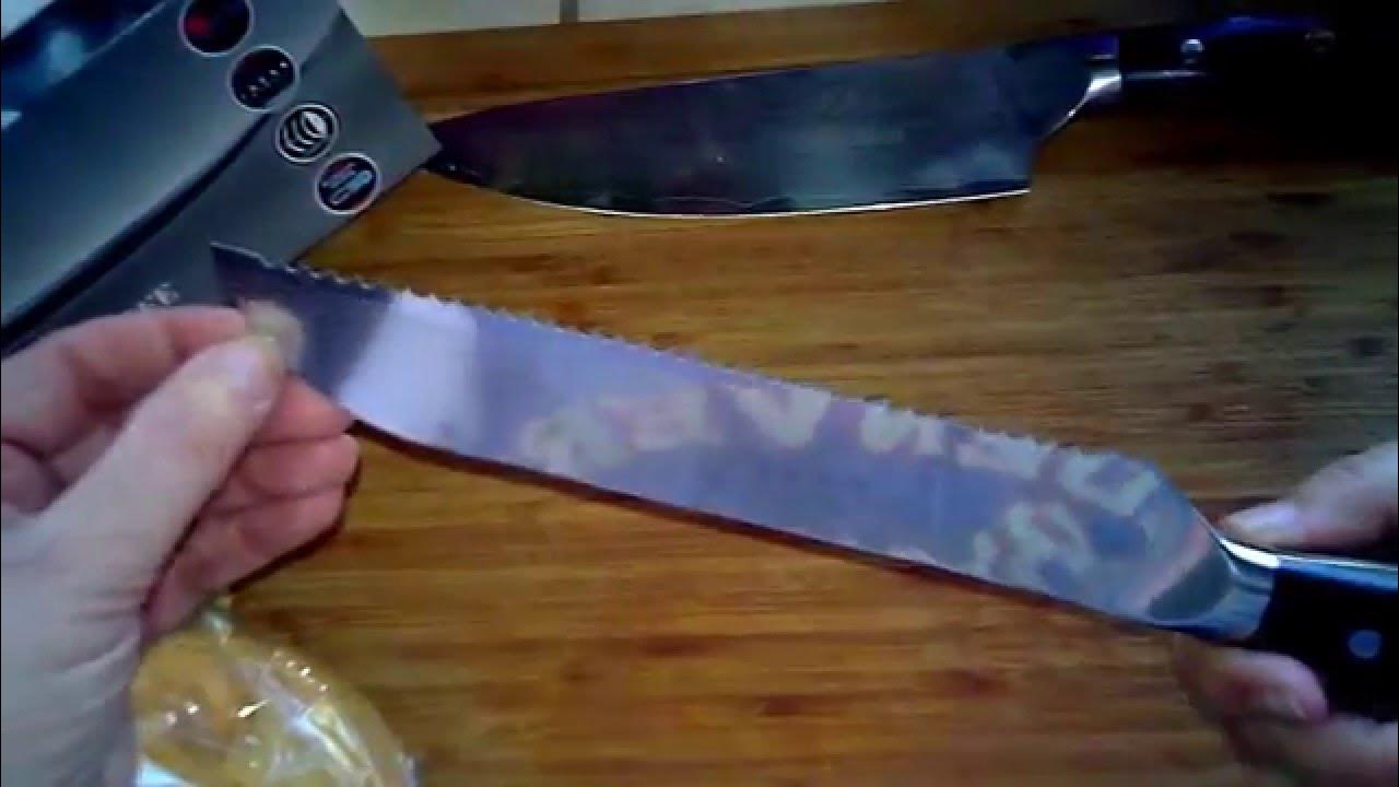 Zelite Infinity 8" Bread Knife YouTube