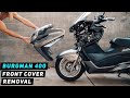 07+ Suzuki Burgman 400 Front Cover Removal | Mitch's Scooter Stuff