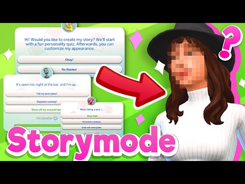 NEW STORY MODE Create A Sim Is Strangely Accurate?! 😆 The Sims 4