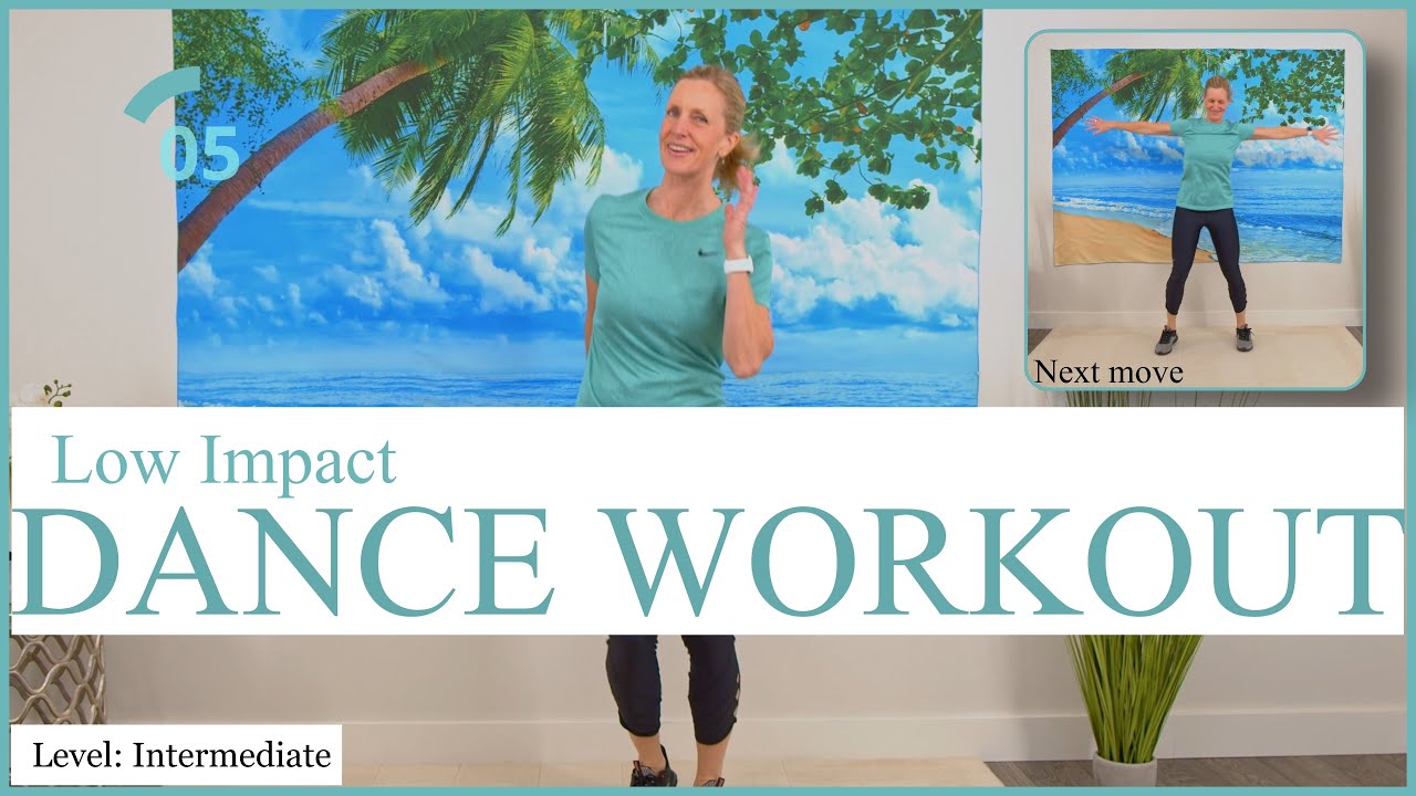 20 minute Low Impact Dance Workout to Brighten your Mood - YouTube