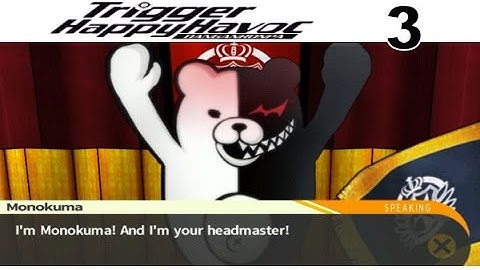 DANGANRONPA - Trigger Happy Havoc Walkthrough 3 - Prologue Part 3 - "I