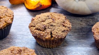Flourless Almond Pumpkin Muffins | Paleo, GlutenFree, DairyFree