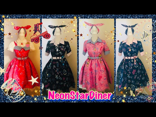 Angelic Pretty Collection 35 Neon Star Diner - YouTube