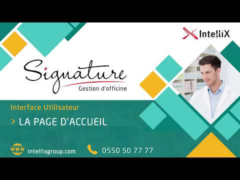 01- 02 _ Page d'acceuil et Nouvelle interface