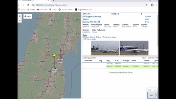 RTL1090 Virtual Radar server ADS-B 1090MHz SDR run on Win10 OS