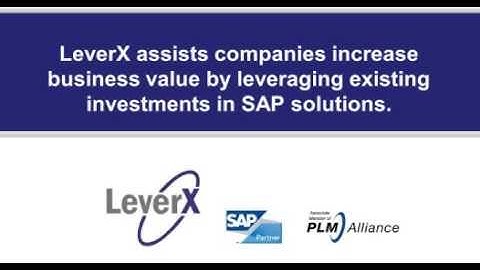 Customer Case Tenneco and their SAP PLM Journey Video Preview 2012 08 30