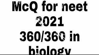 Important question for neet 2021| biomolecules McQ |self practice question| self practice questions