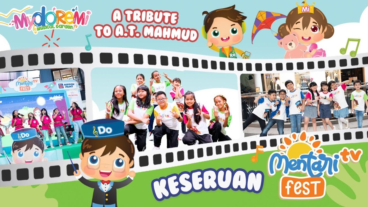 Lagu Anak Anak Lucu I Balonku Ada Lima I A Tribute to AT Mahmud I  Mentari Fest - Mydoremi #laguanak