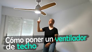 Cómo montar un ventilador de techo | Español | 4K