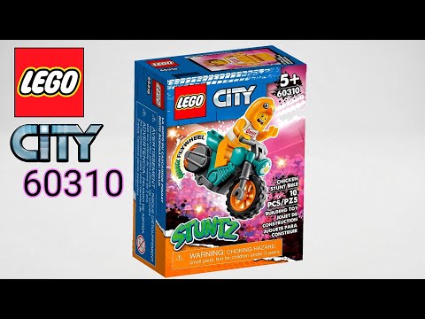 Review of the LEGO City Chicken Stunt Bike  a 2021 LEGO City set  | 60310 |