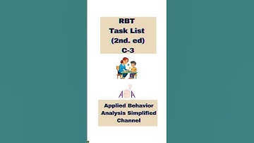 RBT Task List: Conditioned Reinforcement