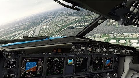 REALISTIC Rotterdam Approach | PMDG 737 | Microsoft Flight Simulator