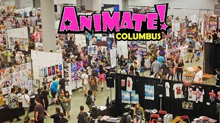 Exploring the Animate! Columbus, OH Exhibit Hall: Anime Convention