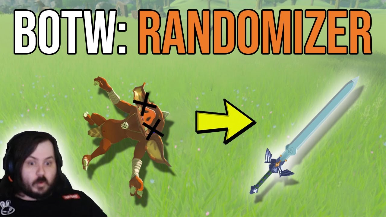 INSANE LUCK in BOTW: Randomizer Speedrun - P4ntz