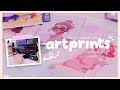 HOW I MAKE MY ART PRINTS (To sell on Etsy)