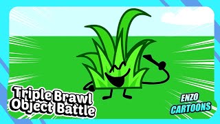 Triple Brawl Object Battle - New Official Intro! | Enzo Cartoons