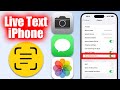 How To Use Live Text On iPhone &amp; Fix Live Text Not Working Or Missing