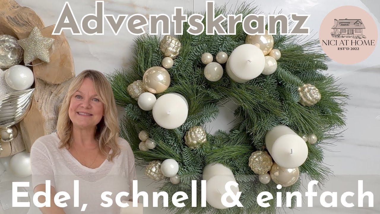 So einfach und günstig kannst du deinen Adventskranz selber machen
