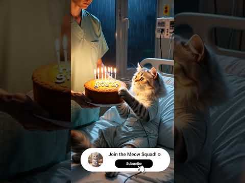Cerita Sedih Seorang Dokter Menyalakan Lilin Untuk Seekor Kucing Kecil Yang Sakit Dan Berani 
