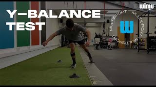 WIMU PRO - Y BALANCE TEST