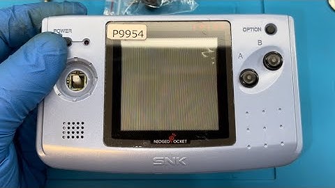 Neo Geo Pocket Color Repair- Can I Fix It?