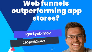 Web funnels outperforming app stores?