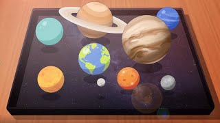 Solar system 태양계 행성 애니먹방 / animation mukbang screenshot 3