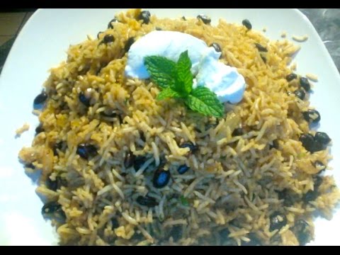 mexican-rice-with-black-beans-indo-mexican-lunch-box-recipe