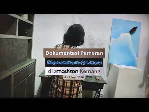 Documentation of the Merombak Ombak Exhibition at 2Madison Kemang