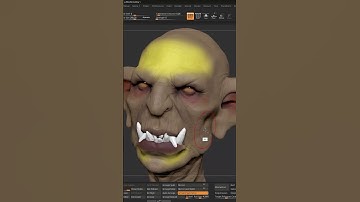 3D Sculpting Goblin #shorts