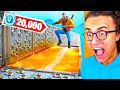 WIN 20,000 FORTNITE VBUCKS IF YOU CAN COMPLETE THIS DEATHRUN PARKOUR CHALLENGE - Fortnite