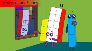 Animation Story Numberblocks 17 Will Freeze From The Cold, Nb 17 Get Bullied