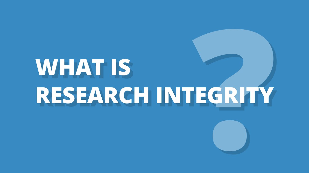 What is research integrity?