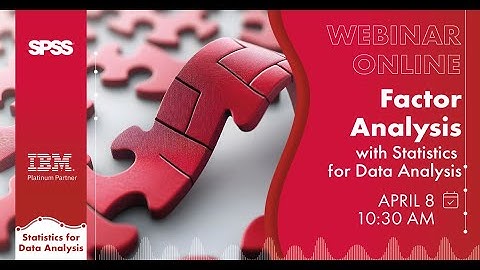 Factor Analysis with Statistics for Data Analysis