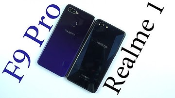 Oppo F9 Pro vs Realme 1 Speed Test, Memory Management test and Benchmark Scores