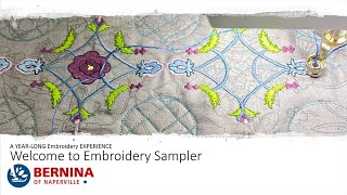 Embroidery Sampler: Block 8