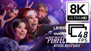 LE SSERAFIM 'Perfect Night' OFFICIAL with OVERWATCH 2 feat. Tracer (8K 48FPS) (All animation scenes)