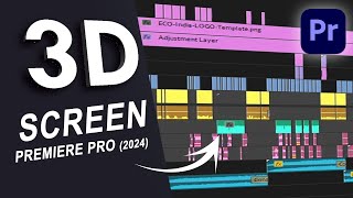 Create a Basic 3D Screen Effect in Premiere Pro (2024) | FAST AND EASY |