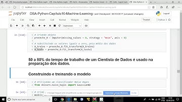 Python - Anaconda - Jupyter Notebook - Random Forest, Naive Bayes, Regressão Logistica